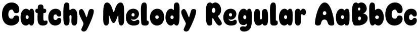 Catchy Melody Regular font