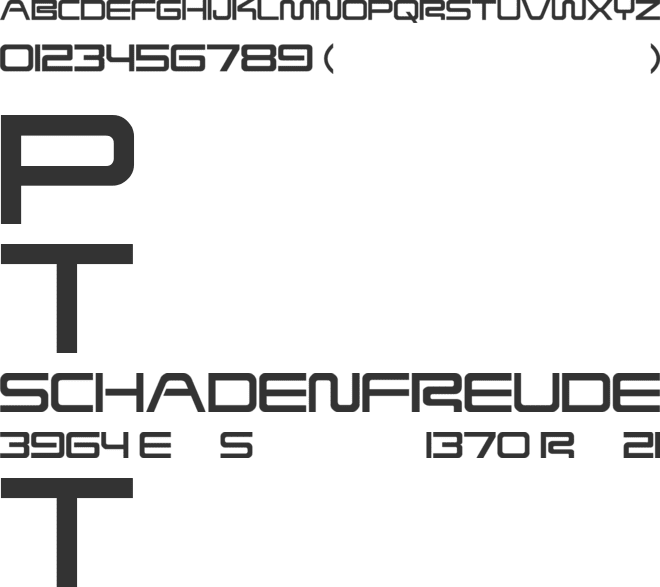 OMNI Masthead font preview