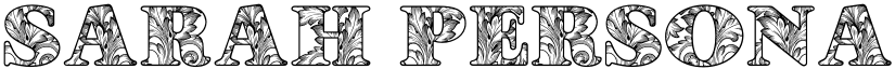 SARAH PERSONAL USE Regular font