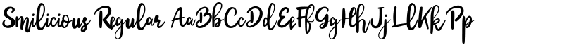 Smilicious Regular font