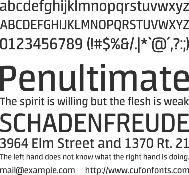 Neuron Angled font preview