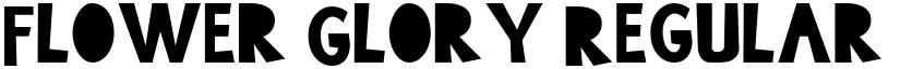 Flower Glory Regular font