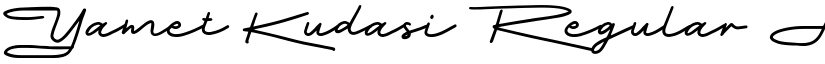 Yamet Kudasi font download