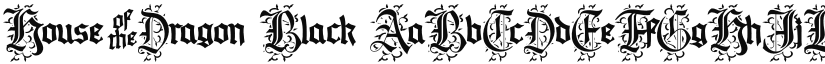 House of the Dragon font download