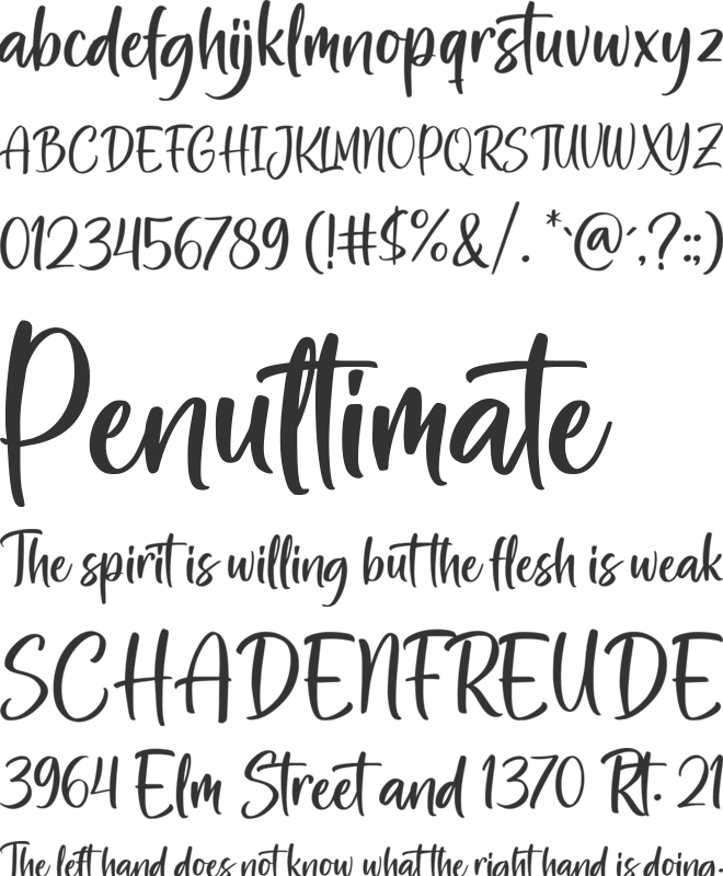 Astral Sisters font preview