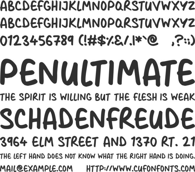 Christmas Cards xxx font preview
