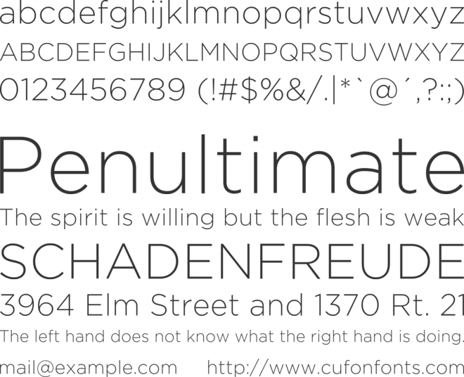 GothamSSm font preview