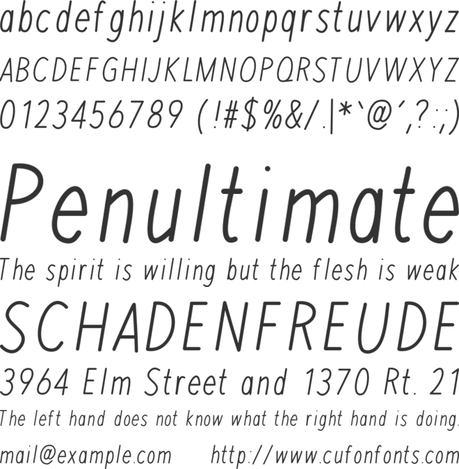 MixPisa font preview