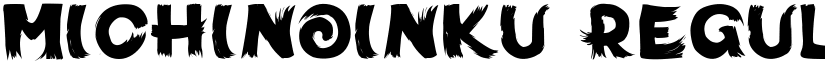 MichiNoInku Regular font