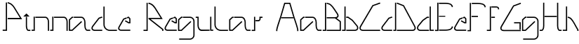 Pinnacle font download