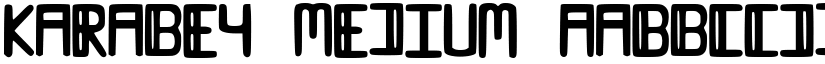 Karabey Medium font