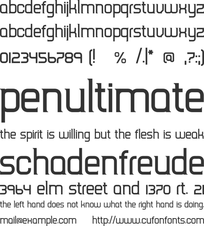 TripSerif CE font preview