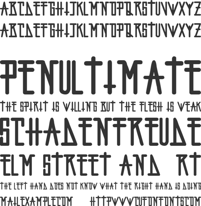 fopi artchiko font preview