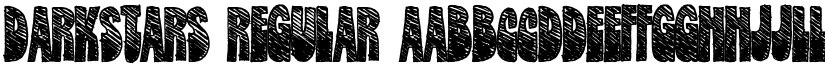 DarkStars Regular font
