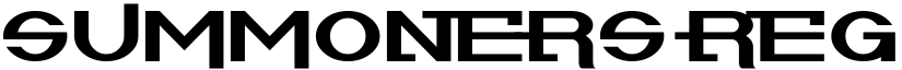 Summoners Regular font