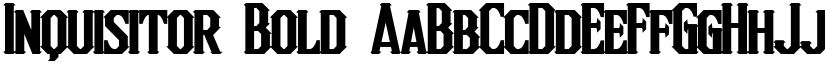 Inquisitor Bold font