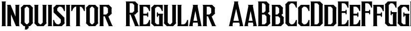 Inquisitor font download