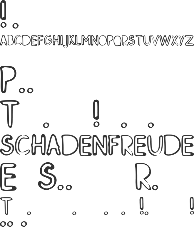 SK_MILDRED font preview