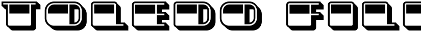 Toledo Filled Partial Regular font