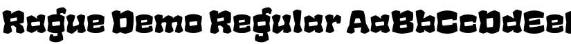 Rague Demo Regular font