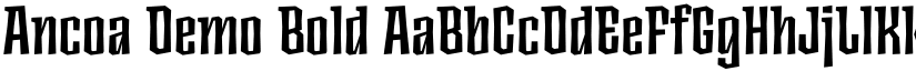 Ancoa Demo font download