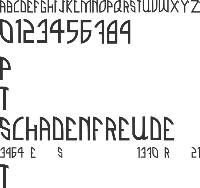 Sk Magot Caps font preview