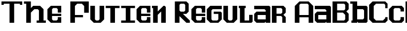 The Futien Regular font