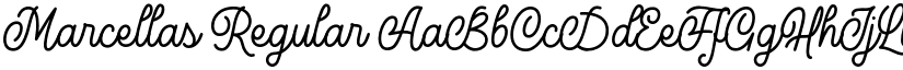 Marcellas Regular font