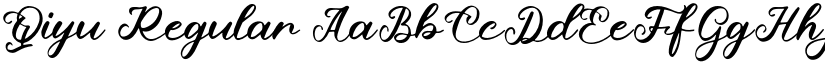 Qiyu Regular font