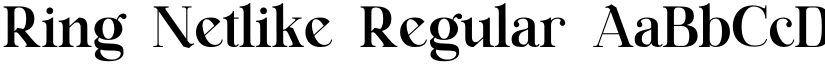 Ring Netlike font download