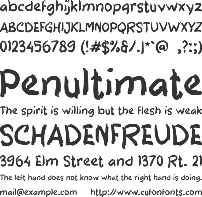 e Edukasi Murid font preview