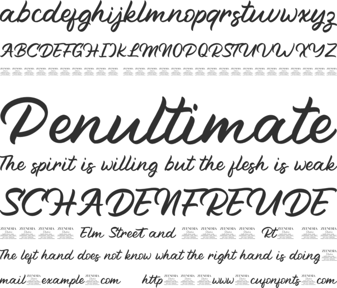 Better Delight PERSONAL USE ONL font preview