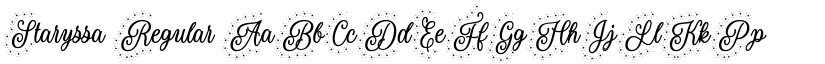Staryssa font download