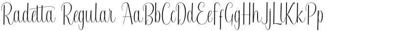 Radetta font download