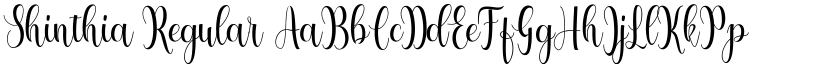 Shinthia font download