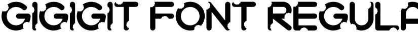 Gigigit Font Regular font