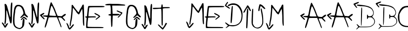 NoNameFont font download