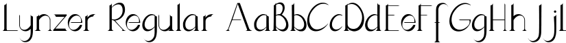 Lynzer font download
