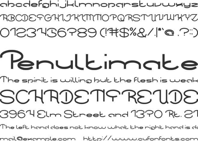 Chintya Awuy font preview