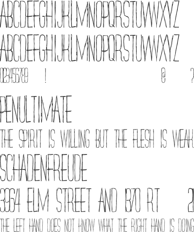 RedlightDistrict font preview