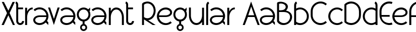 Xtravagant font download