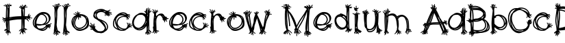 HelloScarecrow font download