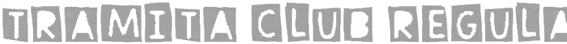 Tramita club Regular font