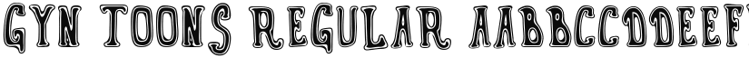 Gyn Toons font download