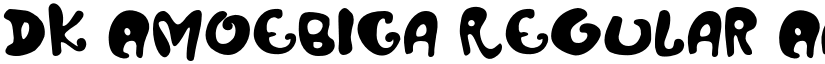 DK Amoebica font download