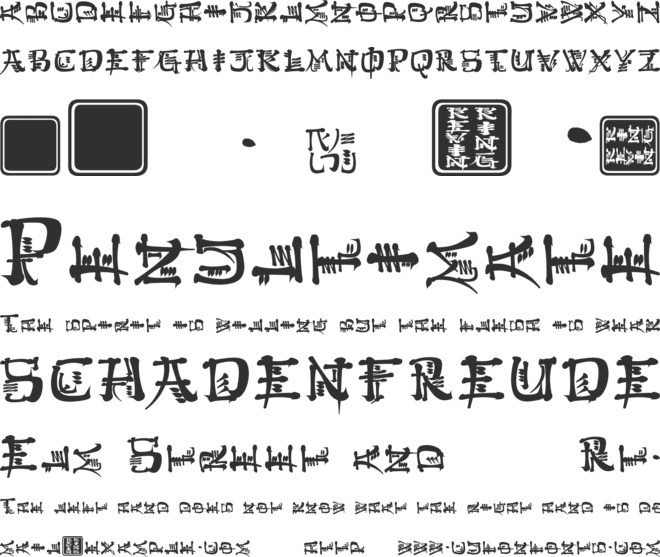 Kingthings Conundrum font preview