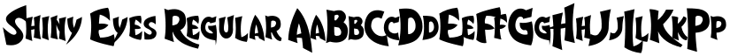 Shiny Eyes Regular font