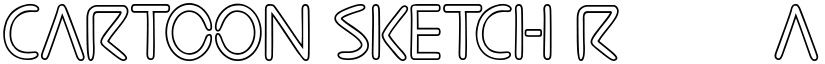 CARTOoN SKETCH Regular font