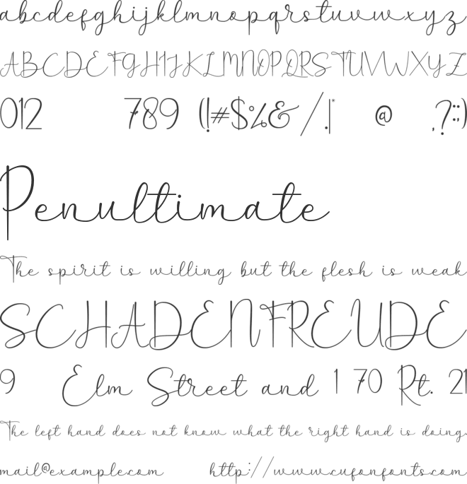 Lettersign - Free For Personal font preview