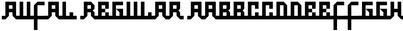 Aufal Regular font
